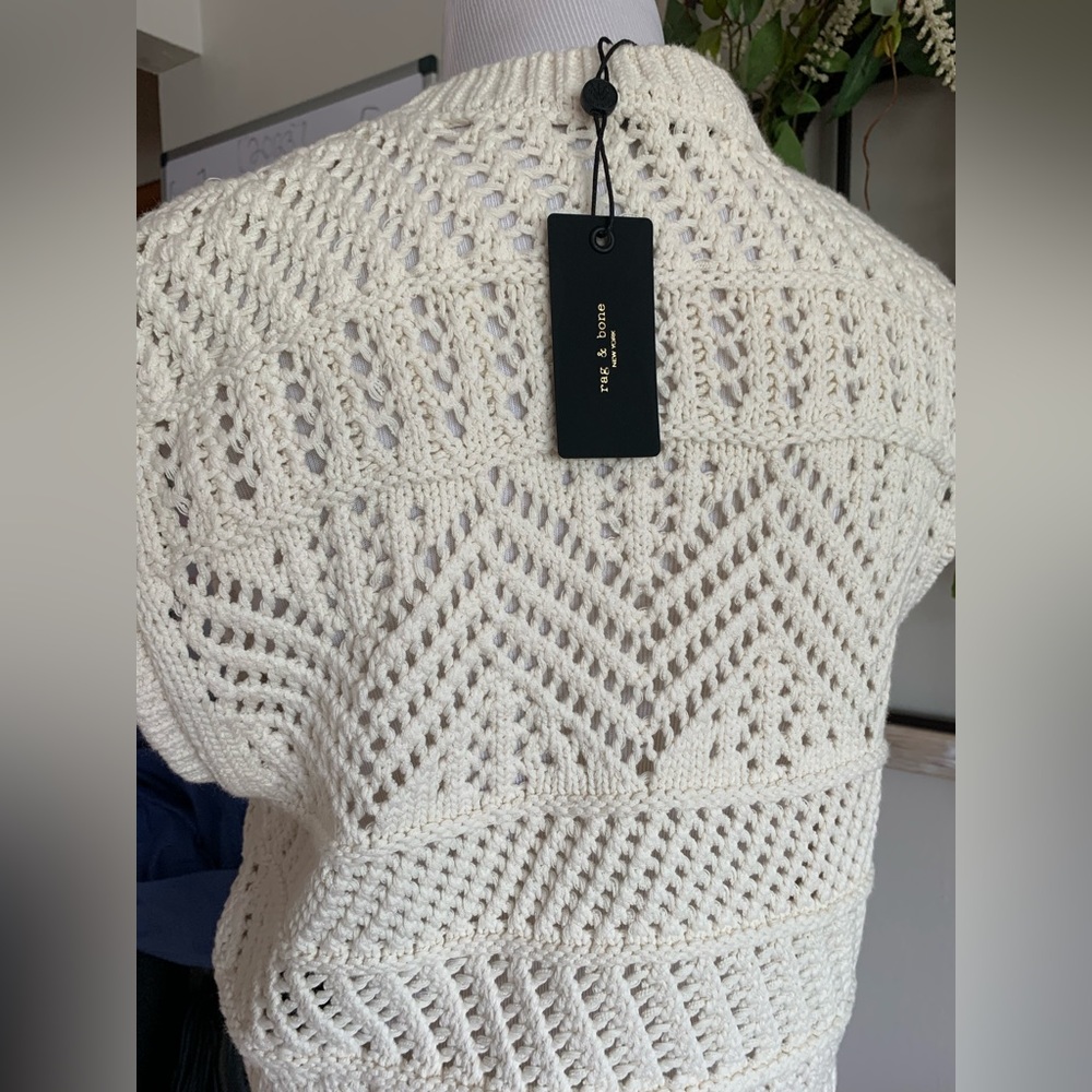 rag & bone sleeveless crotchet tank - Picture 3 of 4